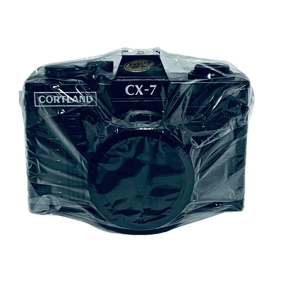 Cortland CX-7 35mm Film Camera With Original Case, Box, and Manual Vintage